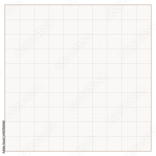 Vector square engineering graph paper