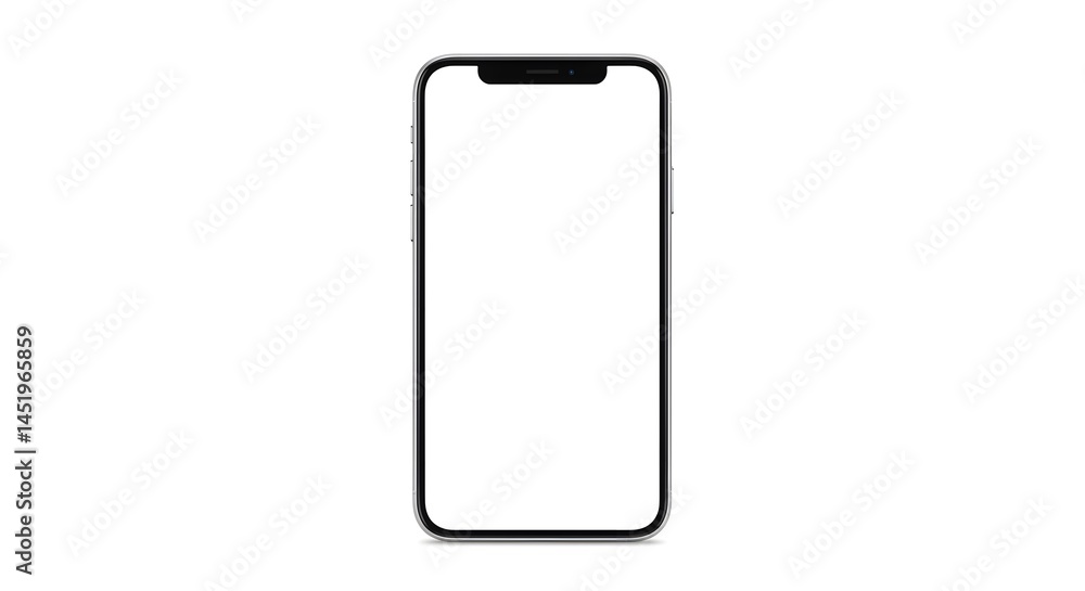 Mobile Phone with White Screen Mobile Phone with White Screen