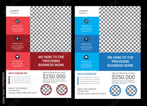 Charity FLyer it color is red and blue  Charity flyer template , charity donation editable social media posts and Flyer, ads banner and volunteer social media post banner template