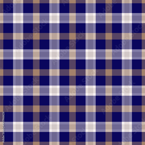 Shirt texture tartan check, reel background vector plaid. Greeting seamless pattern fabric textile in pastel and indigo colors.
