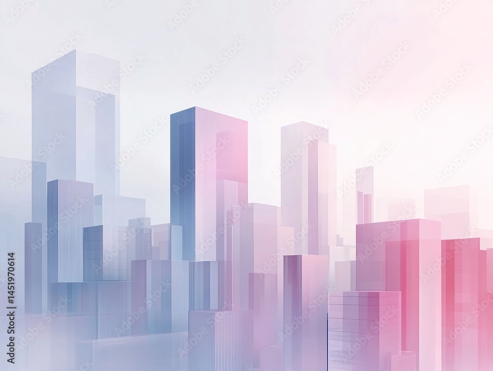 A minimalist abstract cityscape with overlapping transparent layers and soft pastel tones, designed with clean geometric lines and a low-polygonal style for a modern corporate aesthetic. A minimalist abstract cityscape with overlapping transparent layers and soft pastel tones, designed with clean geometric lines and a low-polygonal style for a modern corporate aesthetic.