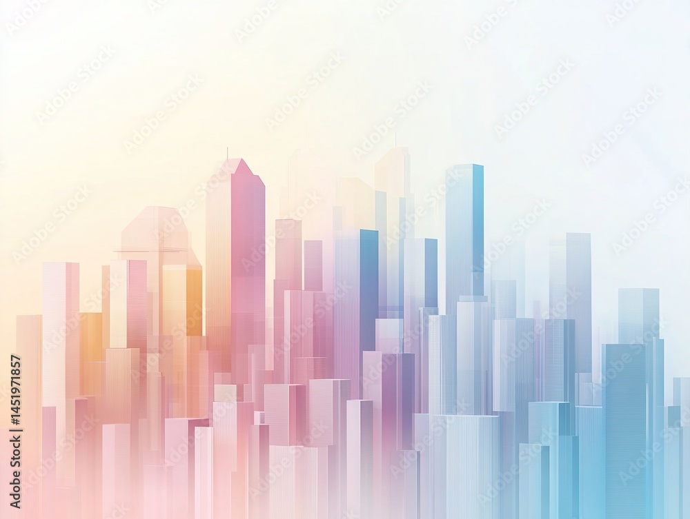 A minimalist abstract cityscape with overlapping transparent layers and soft pastel tones, designed with clean geometric lines and a low-polygonal style for a modern corporate aesthetic. A minimalist abstract cityscape with overlapping transparent layers and soft pastel tones, designed with clean geometric lines and a low-polygonal style for a modern corporate aesthetic.
