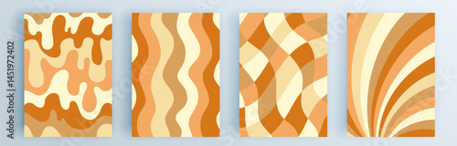 Modern abstract covers set, minimal covers design. Colorful geometric background, vector illustration.