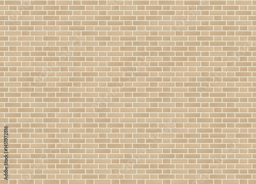 Vector seamless flemish bond sandstone brick wall texture