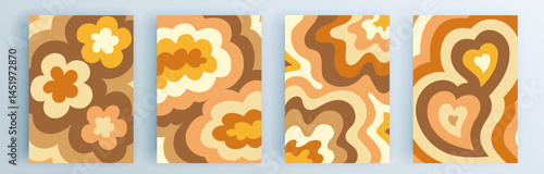 Modern abstract covers set, minimal covers design. Colorful geometric background, vector illustration.