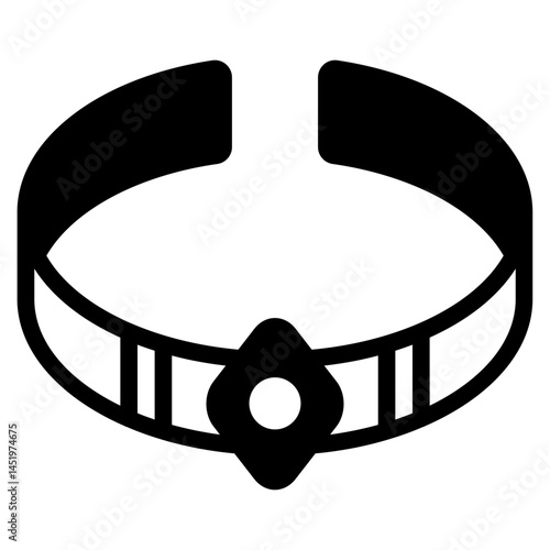 Minimalist Bracelet Icon Design