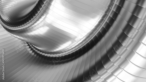 Silver chrome background st...