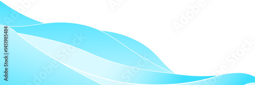 Abstract wavy blue pastel color. smooth and soft gradient. Vector EPS 10