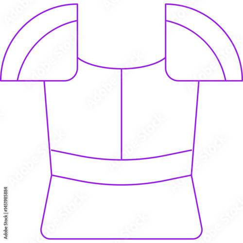 Sheild icon single vector illustration