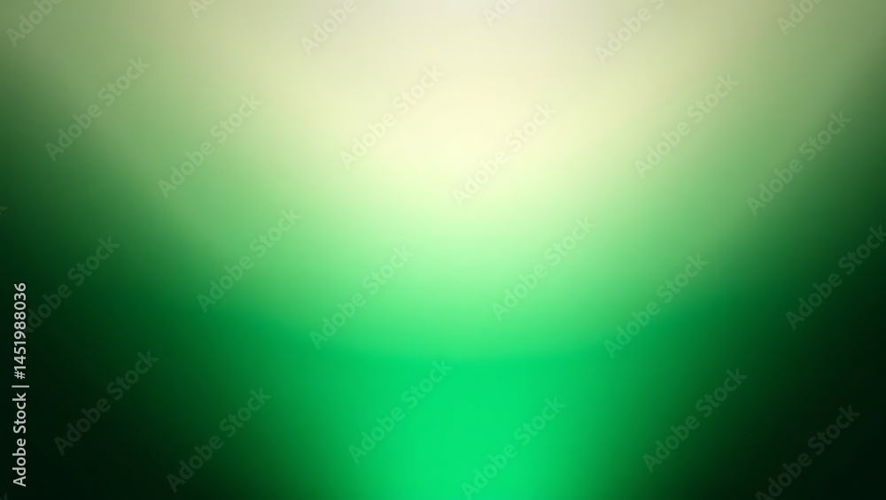 Obraz premium Abstract Green and White Gradient Light Background – Soft and Serene Design