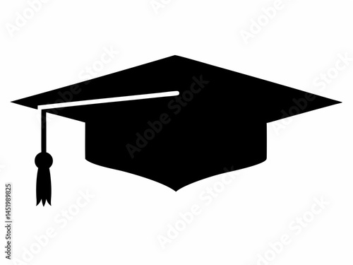 Black Graduation Cap,graduation cap clipart, Graduation Cap Silhouette
