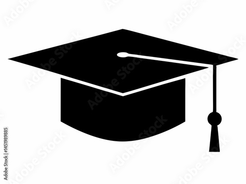Black Graduation Cap,graduation cap clipart, Graduation Cap Silhouette