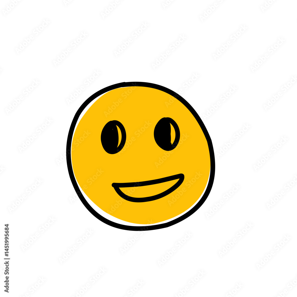 Hand Drawn Emoji icon Hand Drawn Emoji icon