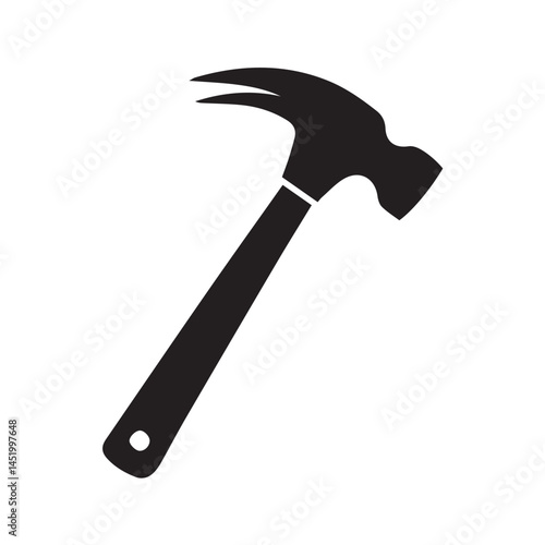 hammer isolated on white