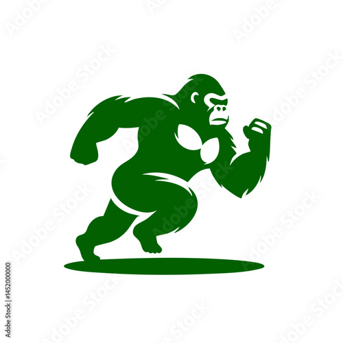 Powerful Green Gorilla Running: Unleash Your Inner Beast