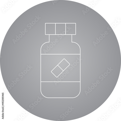 Medicine icon single vector illustration
