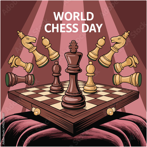Celebrate strategy, skill, and sport on World Chess Day—where every move matters.
