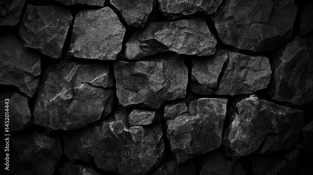 Dark stone wall texture background, rough surface Dark stone wall texture background, rough surface