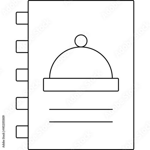 Menu icon single vector illustration