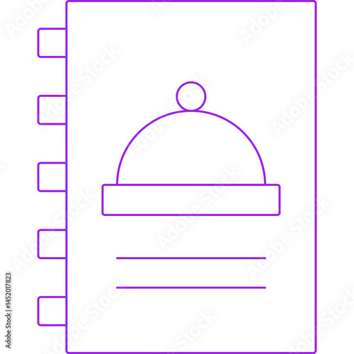 Menu icon single vector illustration