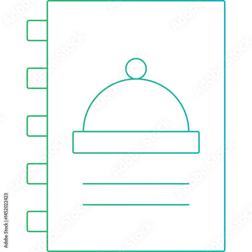 Menu icon single vector illustration
