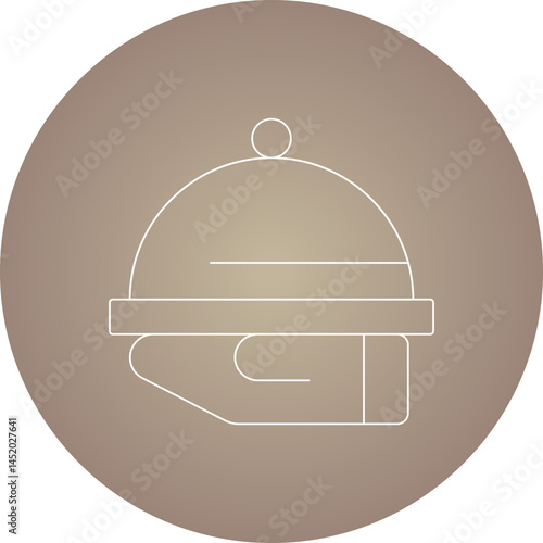 Food icon single vector illustration