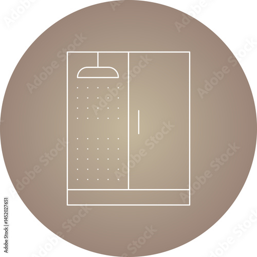 Fridge icon single vector illustration