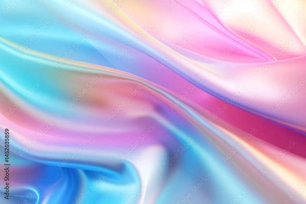 Fototapeta premium Rainbow backgrounds abstract softness.