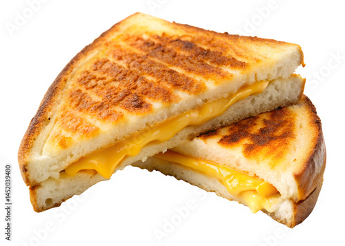 Grilled Cheese Sandwich Cut