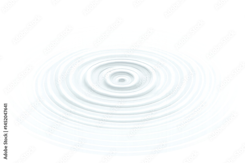 Circular ripple pattern with concentric waves radiating from the center. Circular ripple pattern with concentric waves radiating from the center.