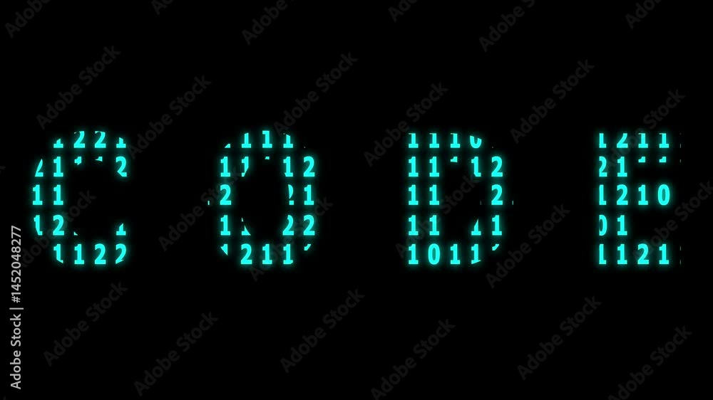 Code in the screen icon animation. Code in the screen icon animation.