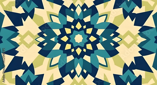 seamless pattern with embroidery pattern