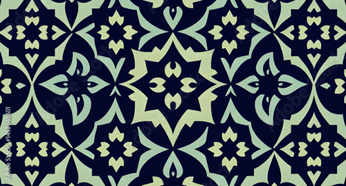 seamless pattern with embroidery pattern