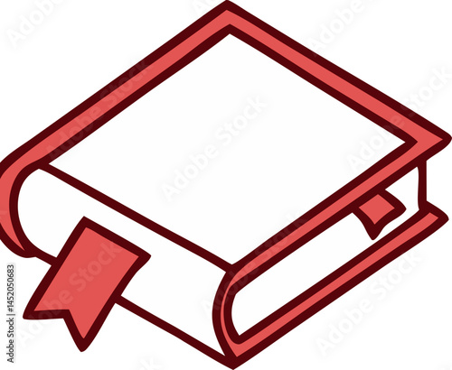 trendy book svg icon
