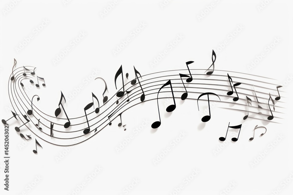 Music notes white background performance creativity. Music notes white background performance creativity.