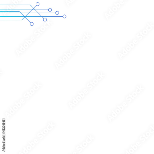 Technology Lines Circle Modern