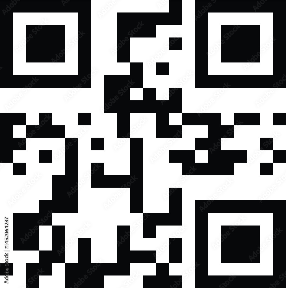Vector Barcode Label Poster – QR Symbols in Modern Outline.
Vector Barcode Label Poster – QR Symbols in Modern Outline.