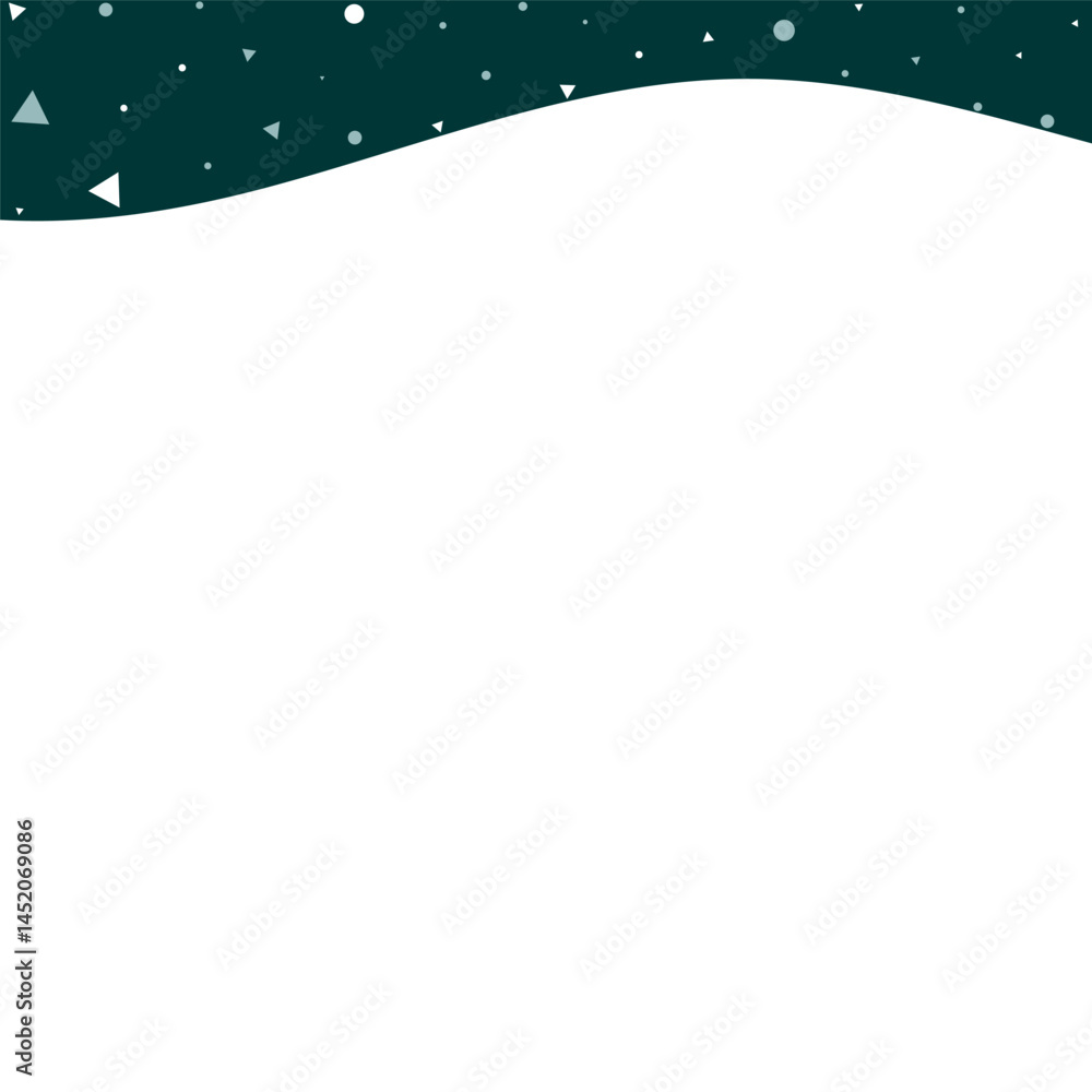 Obraz premium Minimalist Circle Triangle Decoration