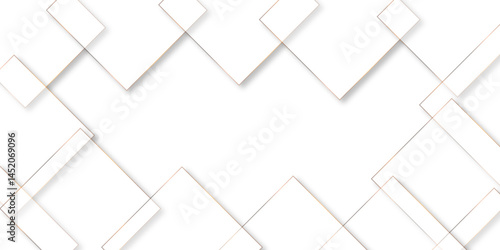 abstract background with white lines. White floor tiles abstract layers smooth 3d shadow vector design wallpaper. abstract white geometric background