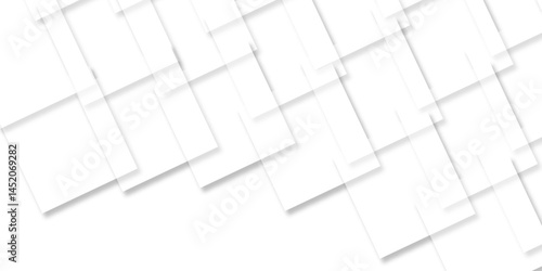 Colorful White floor tiles abstract layers smooth 3d shadow vector design wallpaper. abstract white geometric background	