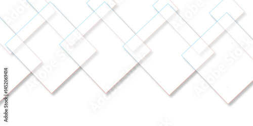 Colorful White floor tiles abstract layers smooth 3d shadow vector design wallpaper. abstract white geometric background	