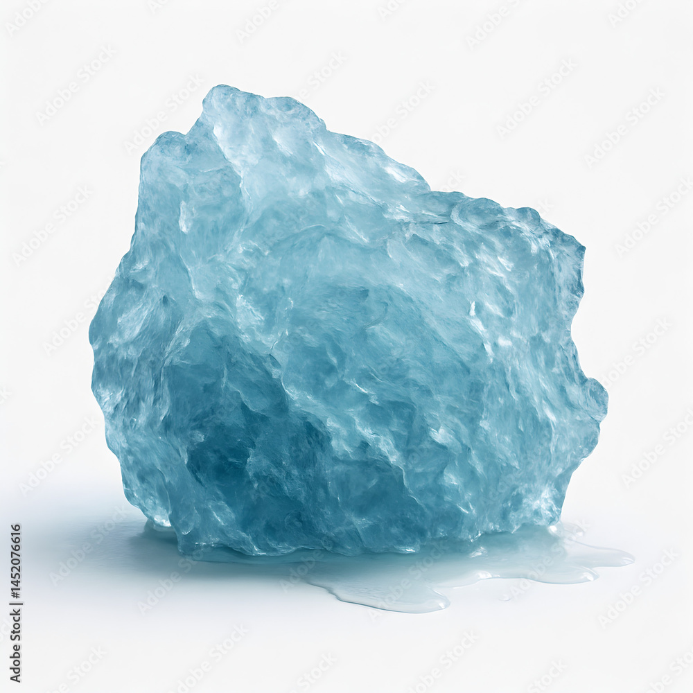 Fototapeta premium Melting Ice Block