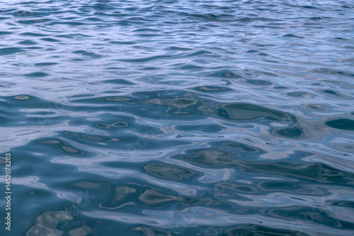 Obraz na płótnie Water blue sea. Ocean wave surface. Abstract nature texture. Lake waves. w salonie