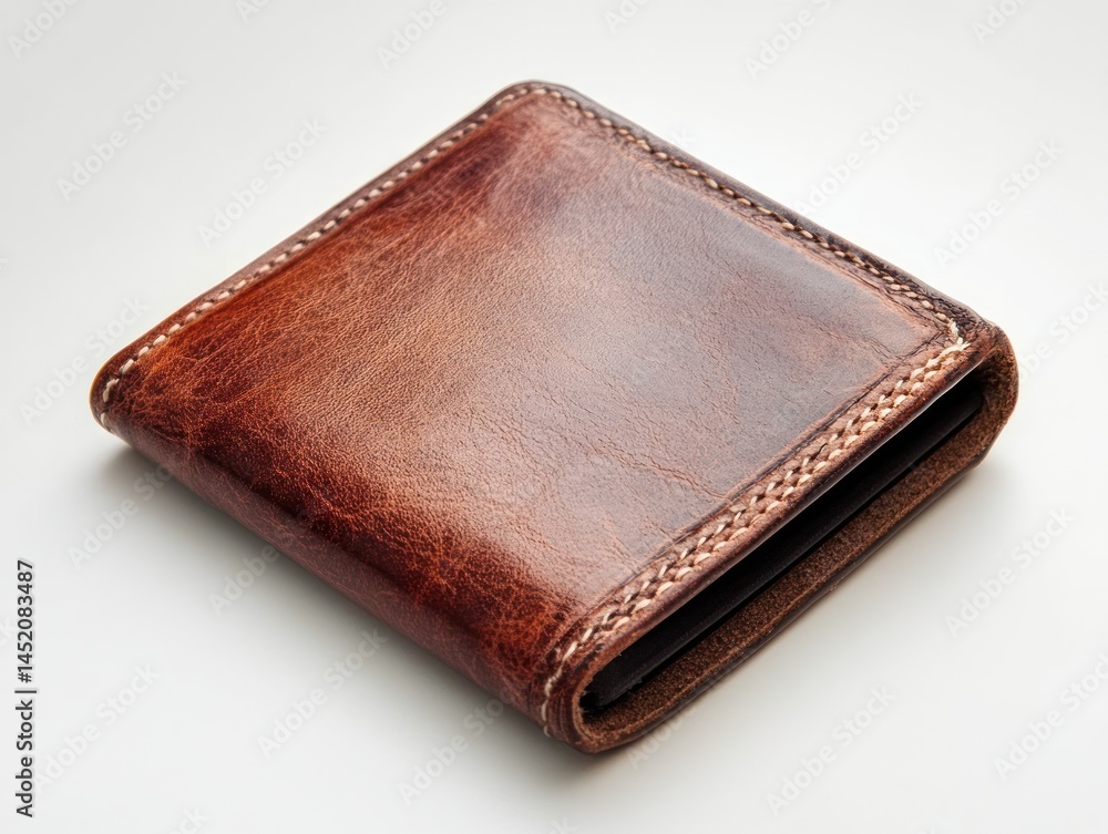 Brown leather wallet Brown leather wallet