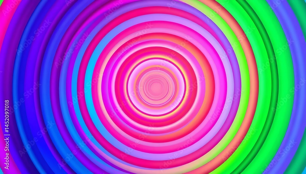 Abstract concentric circles, vibrant color gradients, modern, visuals Abstract concentric circles, vibrant color gradients, modern, visuals