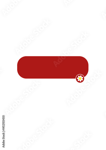 Rectangular text frame, highlighter, die,