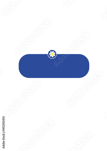 Rectangular text frame, highlighter, die,