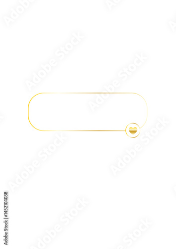 gold frame for text, highlighter, die,