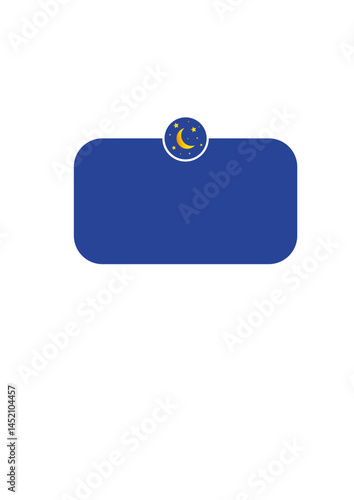 Rectangular text frame, highlighter, die,