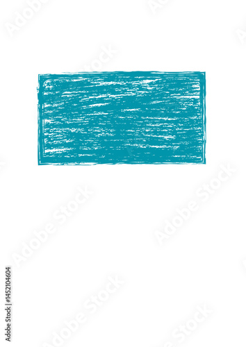 Rectangular text frame, highlighter, die,